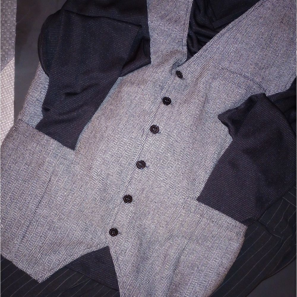 🆕🦺 Men's Chevron Suit Vest